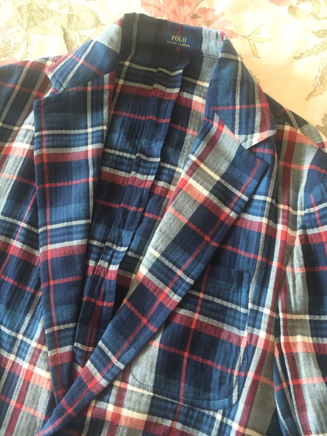 Ralph Lauren Ralph Lauren Men's Checked Suit Size US S / EU 44-46 / 1 - 2 Thumbnail
