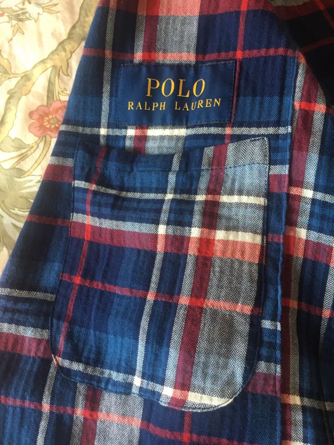 Ralph Lauren Ralph Lauren Men's Checked Suit Size US S / EU 44-46 / 1 - 5 Thumbnail