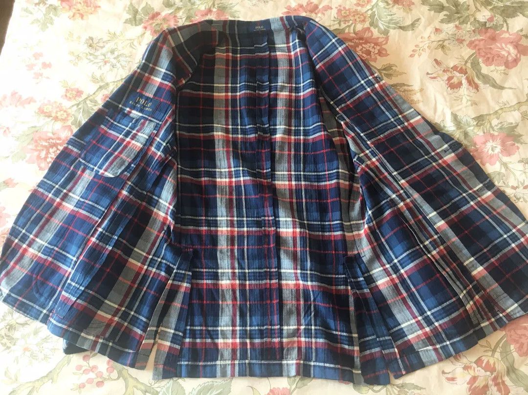 Ralph Lauren Ralph Lauren Men's Checked Suit Size US S / EU 44-46 / 1 - 7 Thumbnail