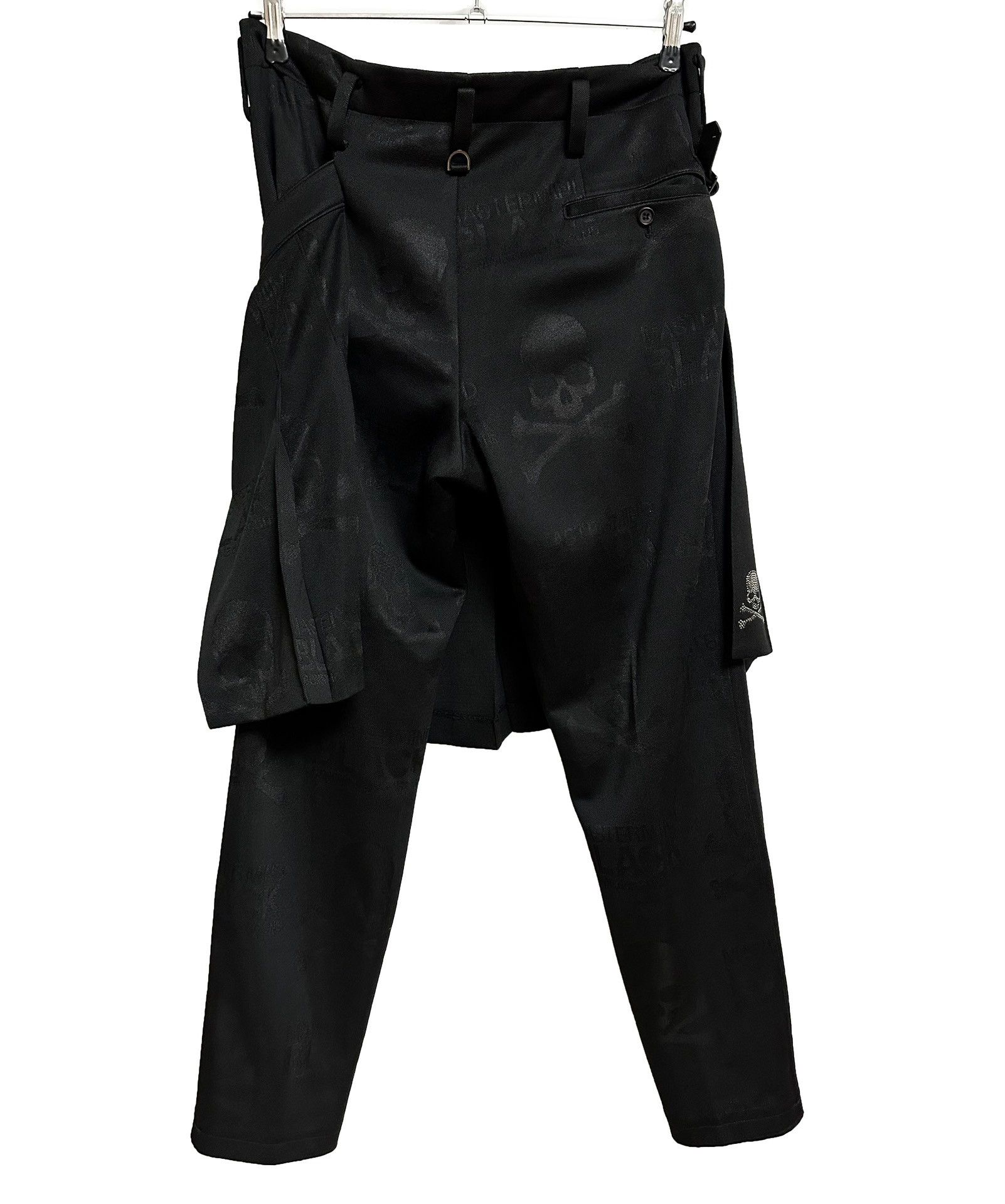 Mastermind Japan mastermind Japan x CDG Black Skirt Pants Size 38" / US 16 / IT 52 - 2 Thumbnail