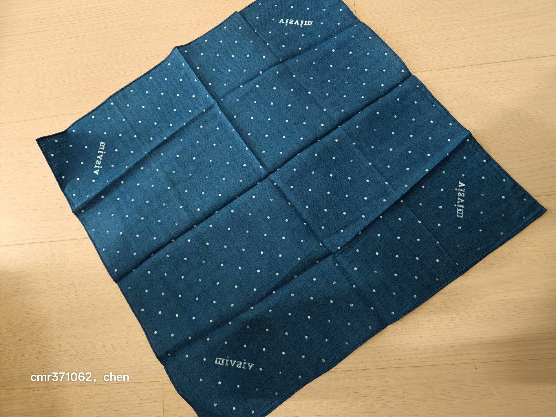 Visvim visvim Blue Polka Dot Bandana 50x50cm Size ONE SIZE - 5 Thumbnail