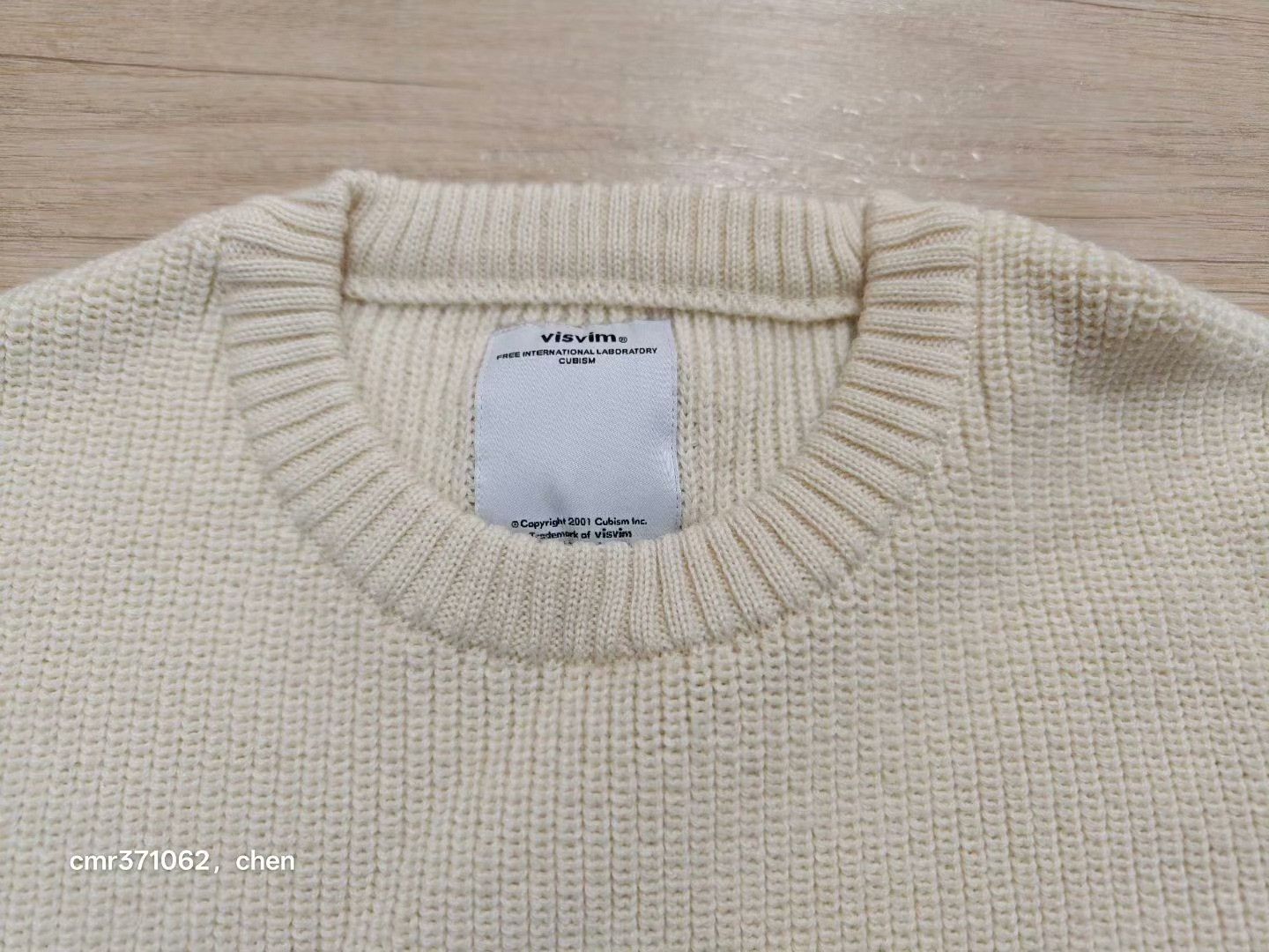 Visvim VISVIM 16AW SPOT ALBACORE CREW KNIT Size US S / EU 44-46 / 1 - 2 Thumbnail