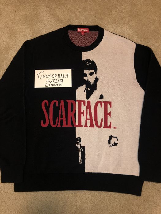 Supreme Scarface Crewneck | Grailed