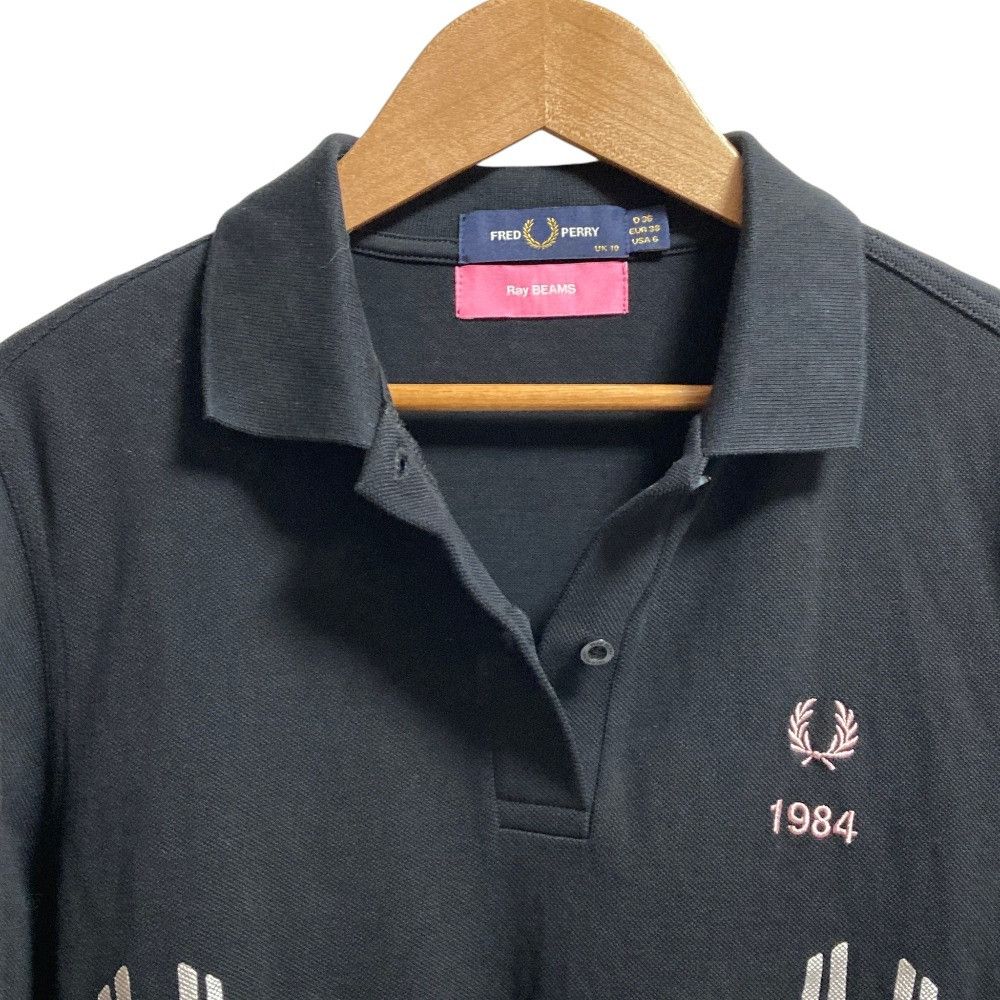 Other Other FRED PERRY Long Sleeve Cotton Polo Shirt Textile Tops DUTY FREE for USA Size ONE SIZE - 4 Thumbnail