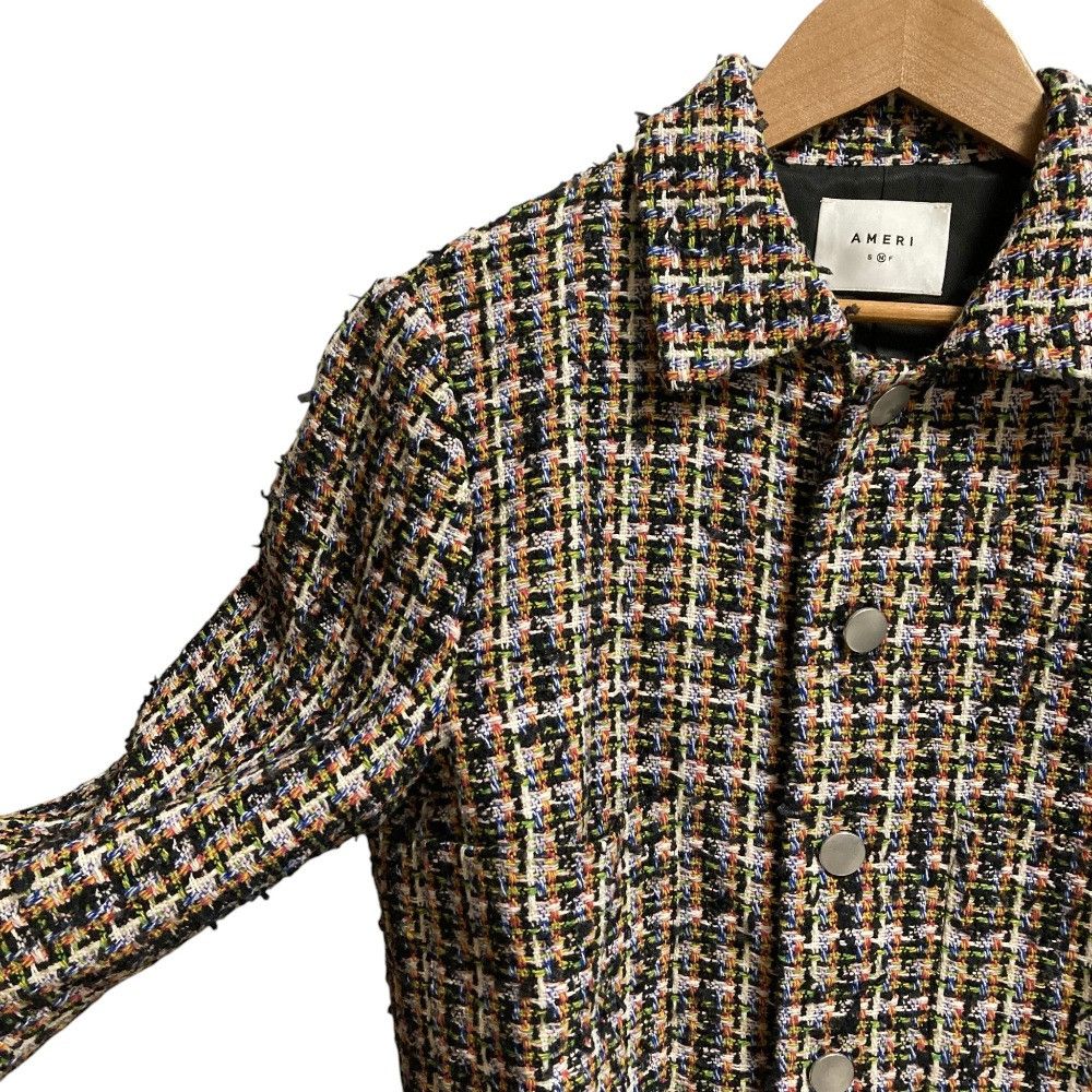 Other Other Ameri VINTAGE PLAYFUL TWEED JACKET tweed jacket Textile Outerwear 01310660040 DUTY FREE for USA Size ONE SIZE - 3 Thumbnail