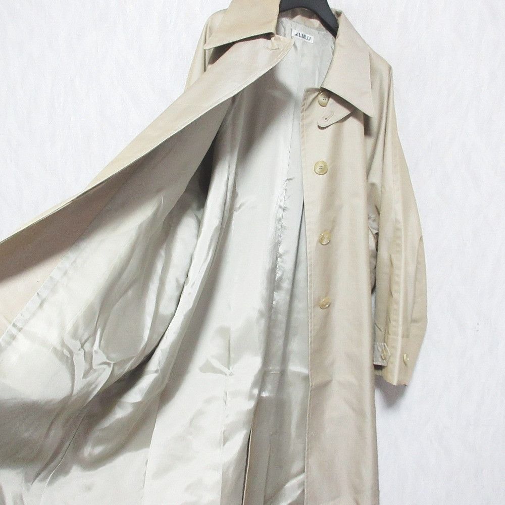 Other Other Edit for LuLu abc Gabardine Coat Textile Outerwear 25020800400030 DUTY FREE for USA Size ONE SIZE - 7 Thumbnail
