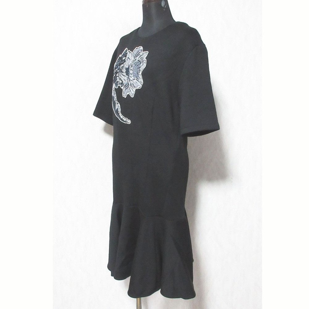 Louis Vuitton Louis Vuitton Louis Vuitton Embroidered Sequin Dress Textile Dresses RW172B DUTY FREE for USA Size ONE SIZE - 3 Thumbnail