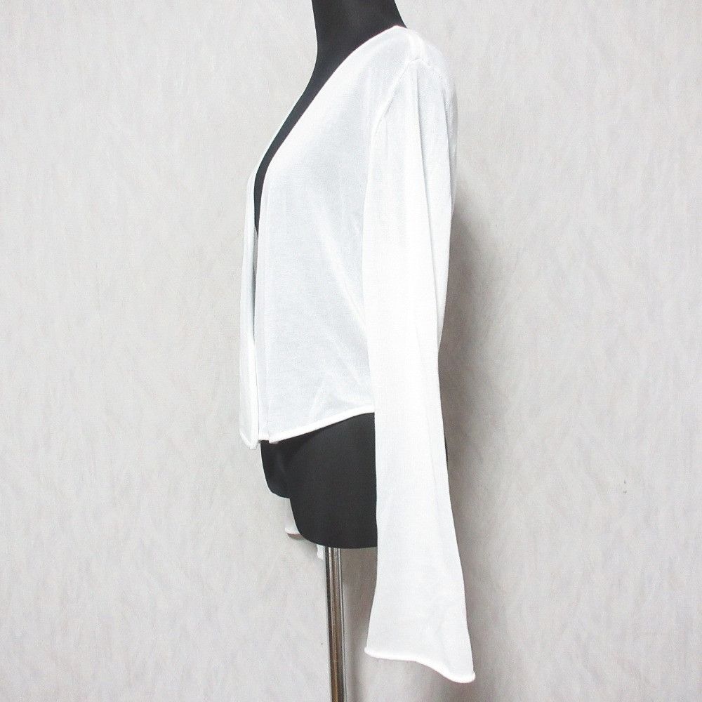 Other Other Foxey Champagne Cardigan Textile Tops 37518 DUTY FREE for USA Size ONE SIZE - 3 Thumbnail