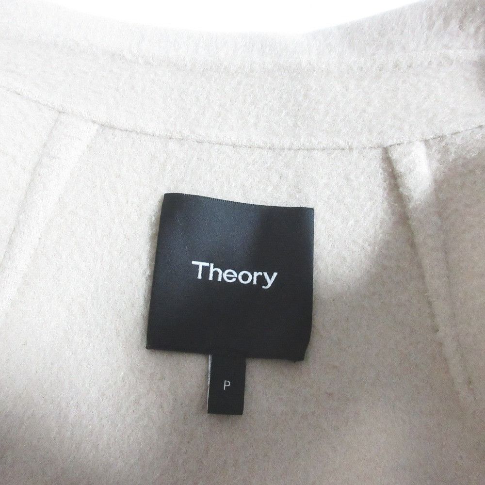 Theory Theory Theory Wool Cashmere Double Breasted Coat Textile Outerwear 01-0309604 DUTY FREE for USA Size ONE SIZE - 6 Thumbnail