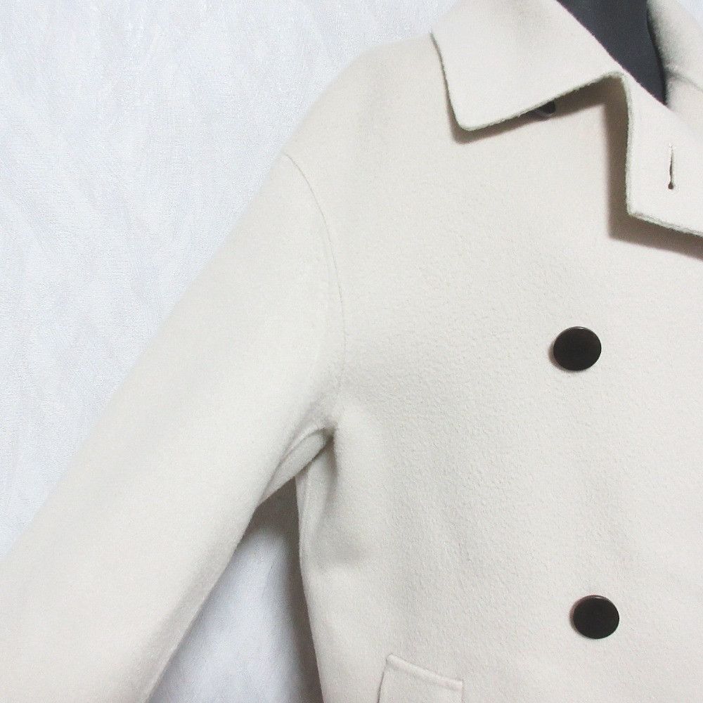 Theory Theory Theory Wool Cashmere Double Breasted Coat Textile Outerwear 01-0309604 DUTY FREE for USA Size ONE SIZE - 4 Thumbnail