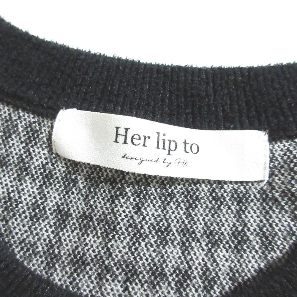 Other Other Her lip to Montaigne Knit Dress Textile Dresses 1244205179 DUTY FREE for USA Size ONE SIZE - 5 Thumbnail