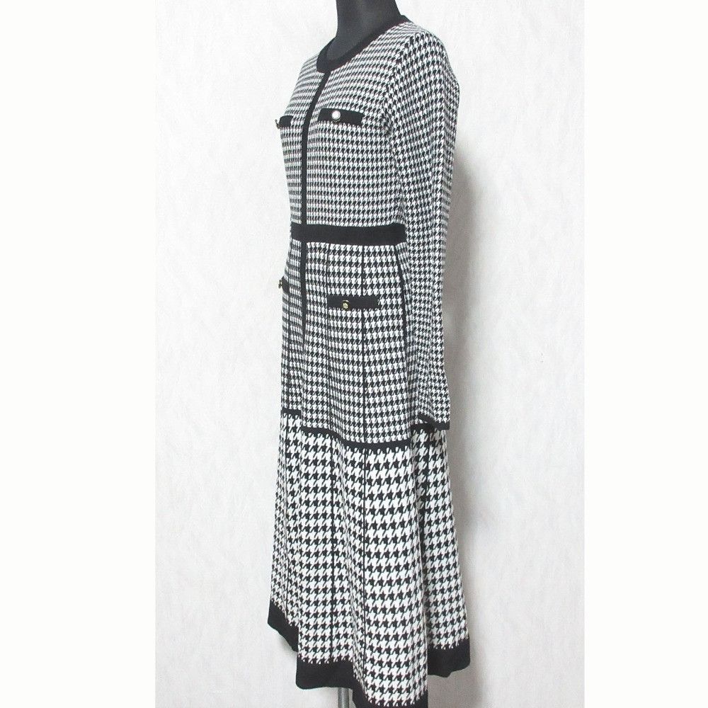 Other Other Her lip to Montaigne Knit Dress Textile Dresses 1244205179 DUTY FREE for USA Size ONE SIZE - 3 Thumbnail