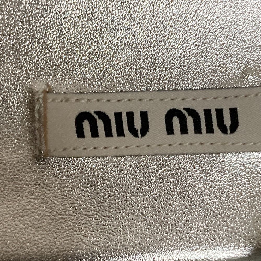 Miu Miu Miu Miu Miu Miu Glitter Platform Sandals Plastic / Synthetic Shoes DUTY FREE for USA Size ONE SIZE - 9 Thumbnail