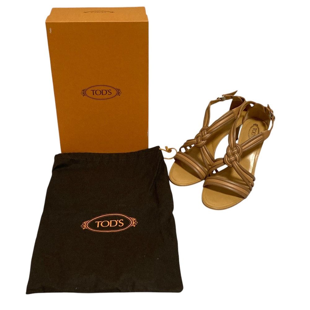 Tod's Tod's Tod’s Leather Sandals Leather Shoes DUTY FREE for USA Size ONE SIZE - 2 Thumbnail