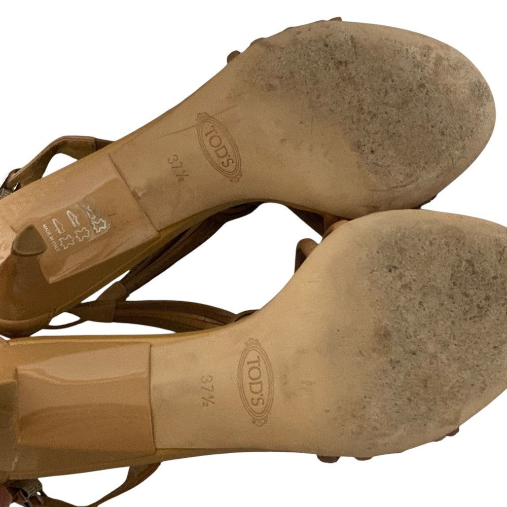 Tod's Tod's Tod’s Leather Sandals Leather Shoes DUTY FREE for USA Size ONE SIZE - 9 Thumbnail