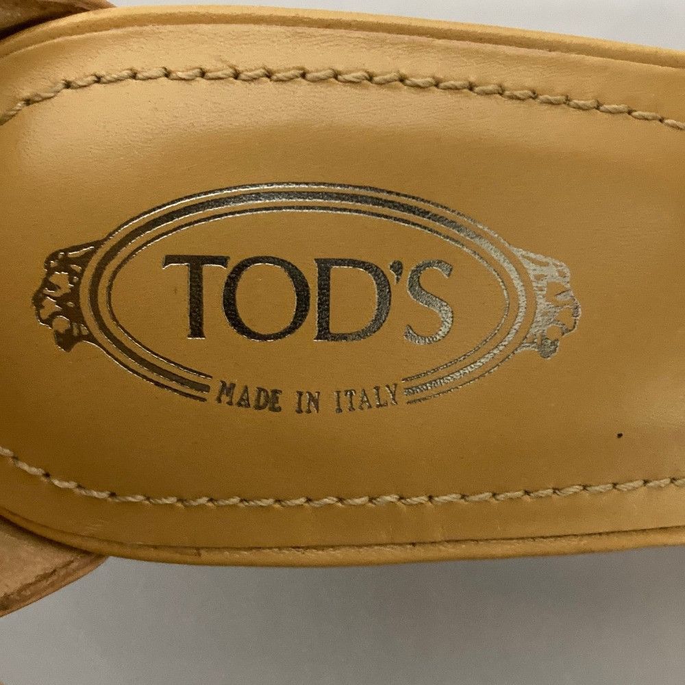 Tod's Tod's Tod’s Leather Sandals Leather Shoes DUTY FREE for USA Size ONE SIZE - 10 Thumbnail