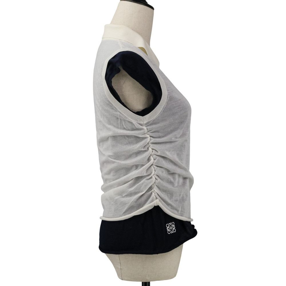 Loewe Loewe Loewe Cashmere Top Textile Tops S359Y55K30 DUTY FREE for USA Size ONE SIZE - 5 Thumbnail