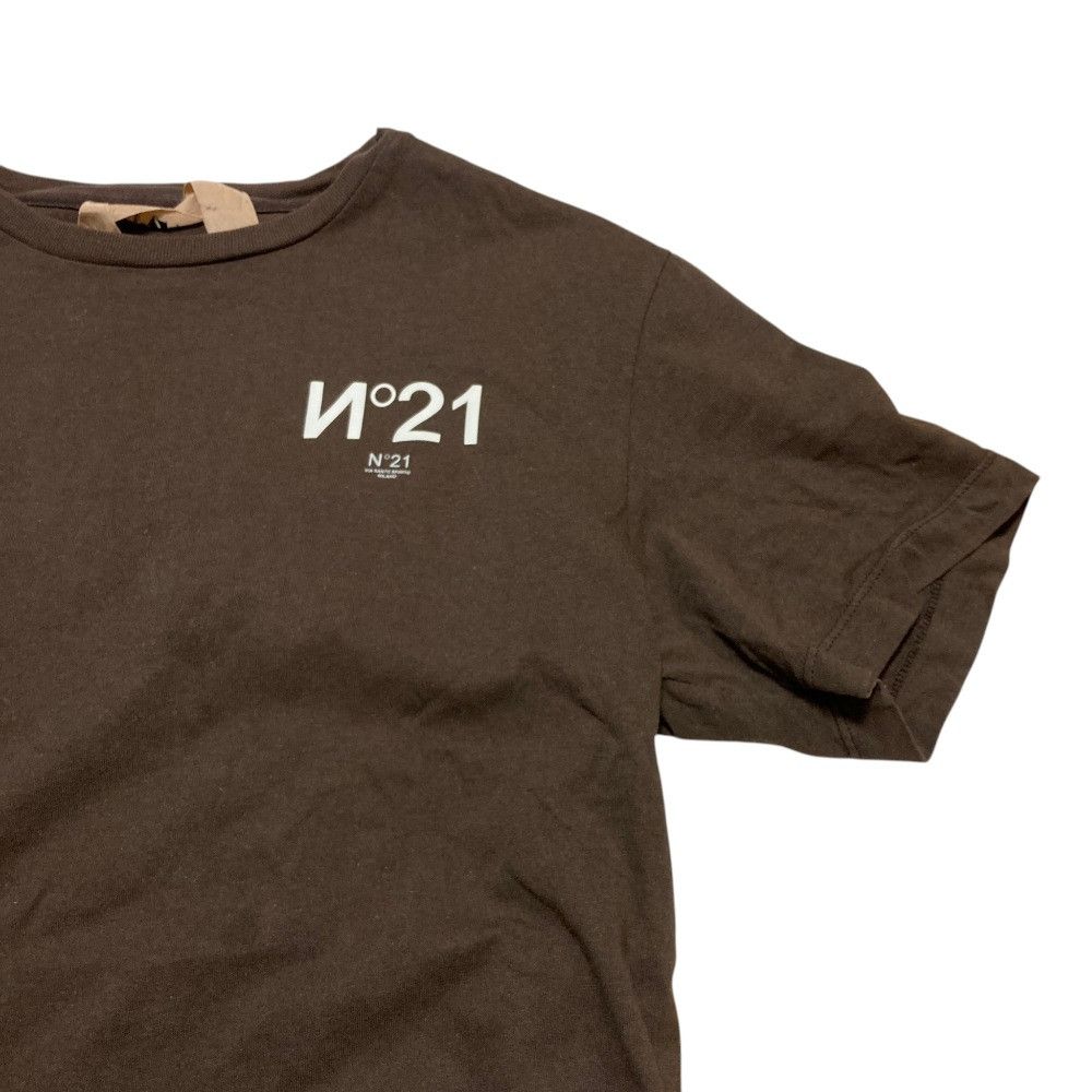 Other Other N°21 Logo Print Cotton T Shirt Textile T-Shirts 23S-F051-6331 DUTY FREE for USA Size ONE SIZE - 3 Thumbnail