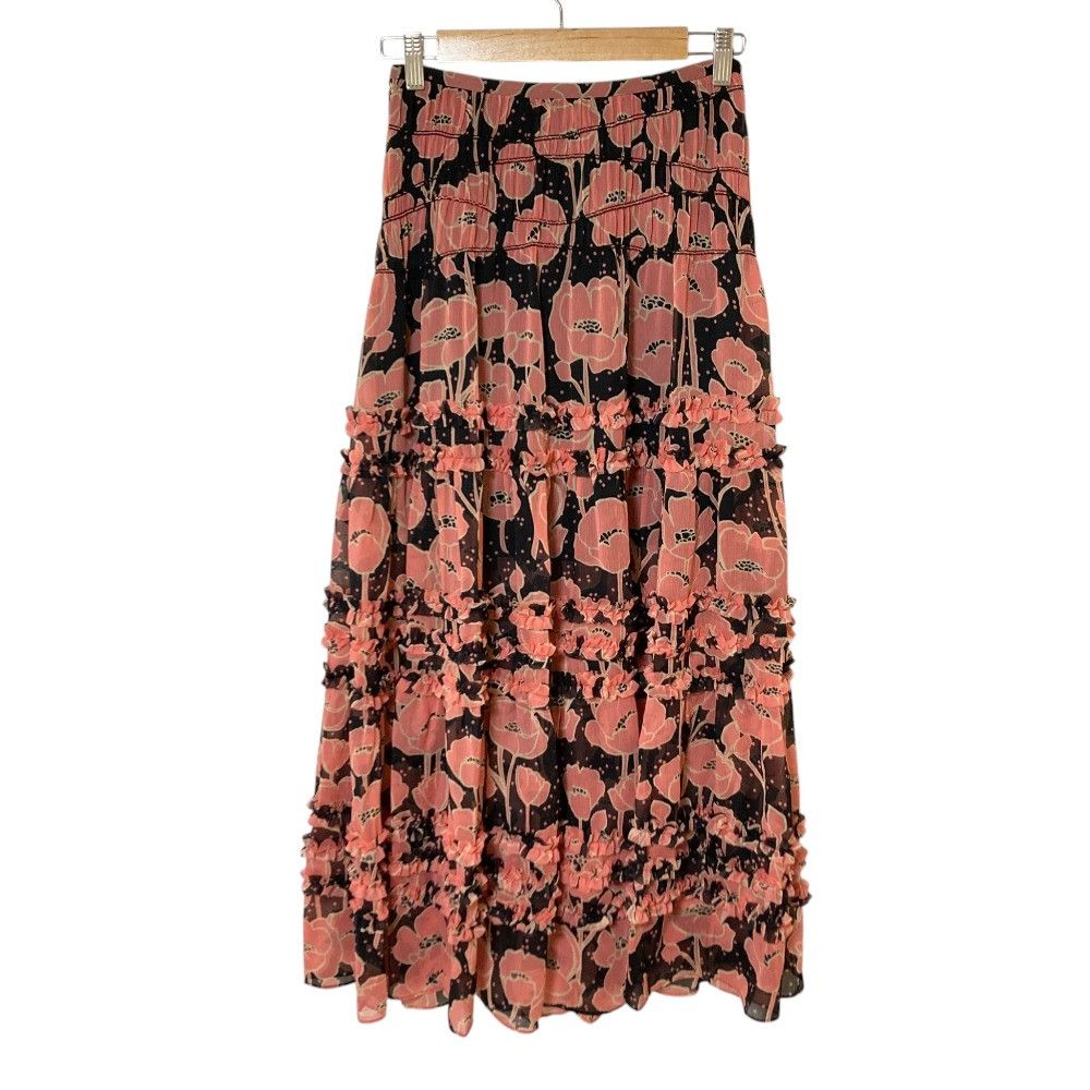 Other Other Ted Baker Chiffon Maxi Skirt Textile Skirts DUTY FREE for USA Size ONE SIZE - 2 Thumbnail
