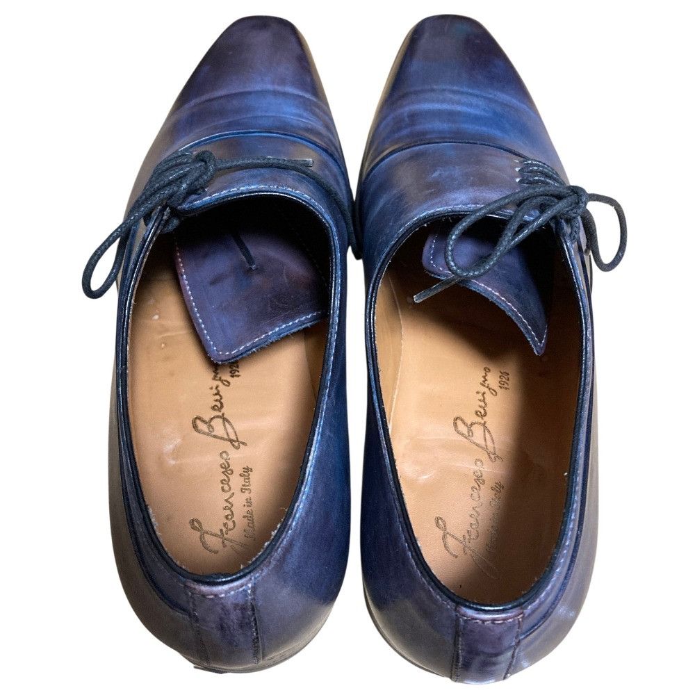 Other Other Francesco Benigno Patina Leather Dress Shoes Leather Shoes DUTY FREE for USA Size ONE SIZE - 3 Thumbnail