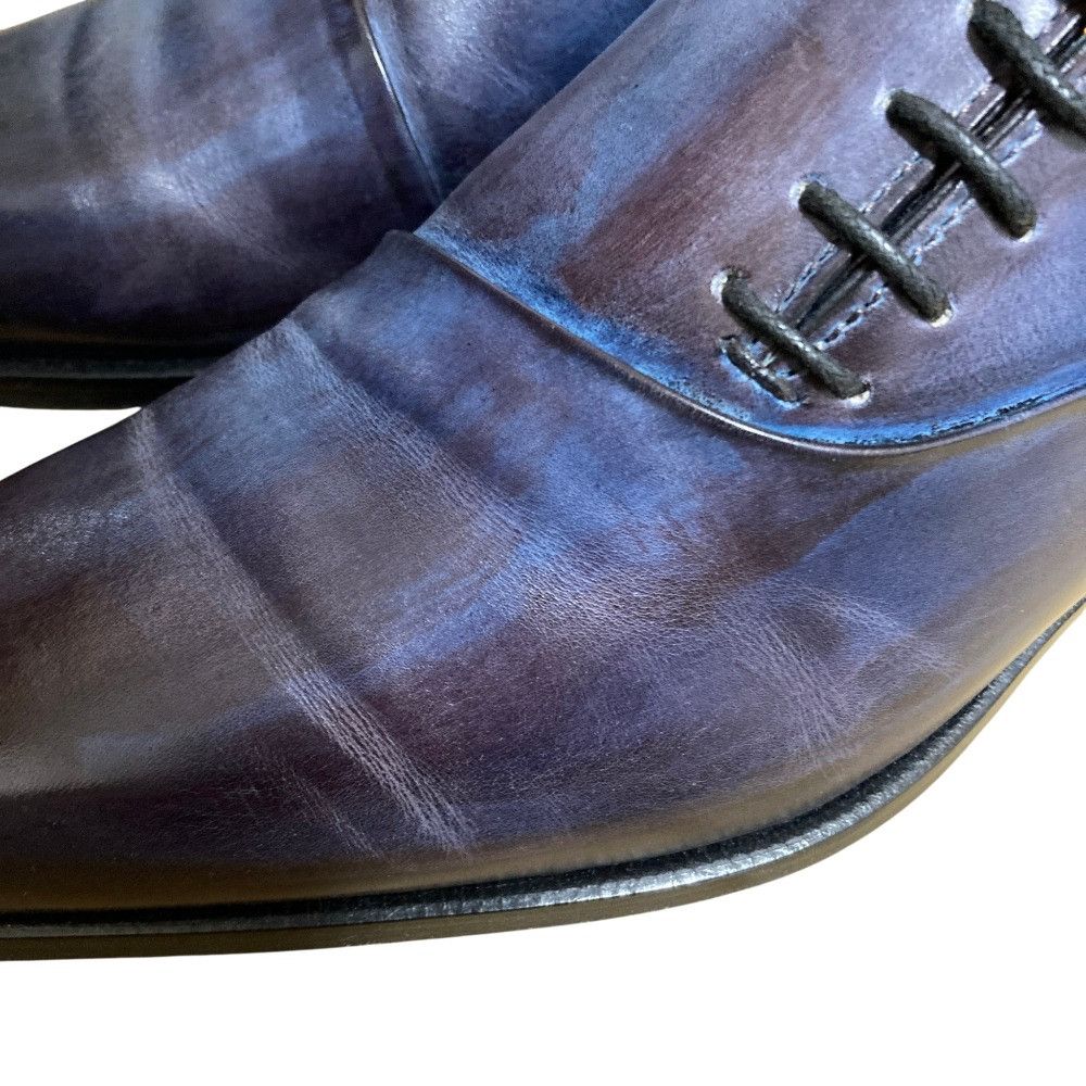 Other Other Francesco Benigno Patina Leather Dress Shoes Leather Shoes DUTY FREE for USA Size ONE SIZE - 9 Thumbnail