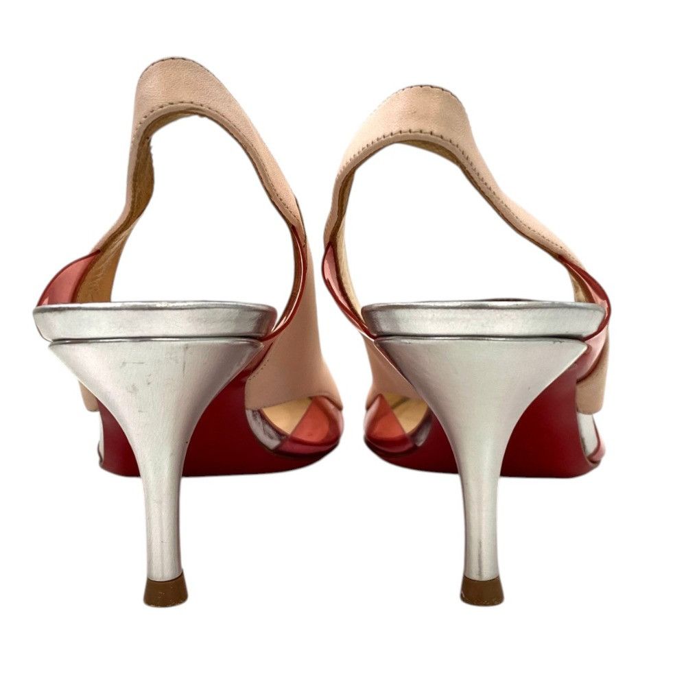Christian Louboutin Christian Louboutin Christian Louboutin Leather Pointed Toe Slingback Pumps Others Shoes DUTY FREE for USA Size ONE SIZE - 5 Thumbnail