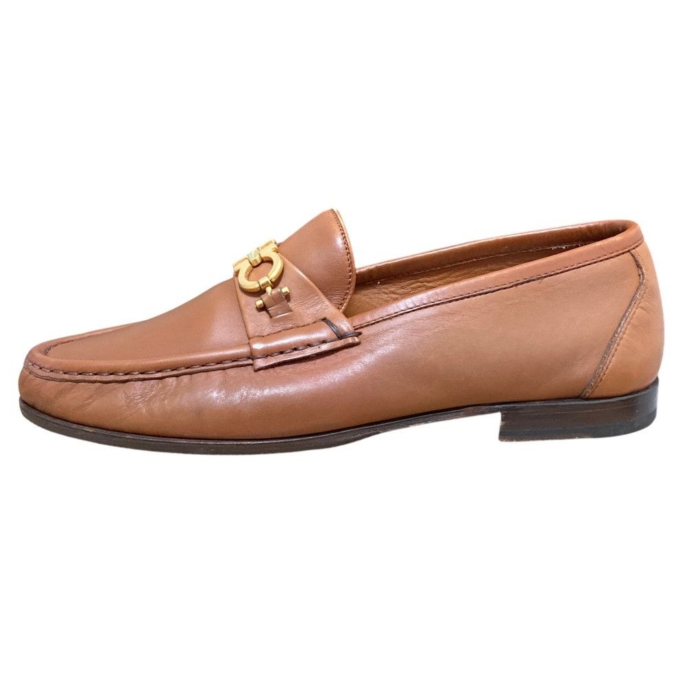 Salvatore Ferragamo Salvatore Ferragamo Salvatore Ferragamo Leather Loafers Leather Shoes DUTY FREE for USA Size ONE SIZE - 4 Thumbnail