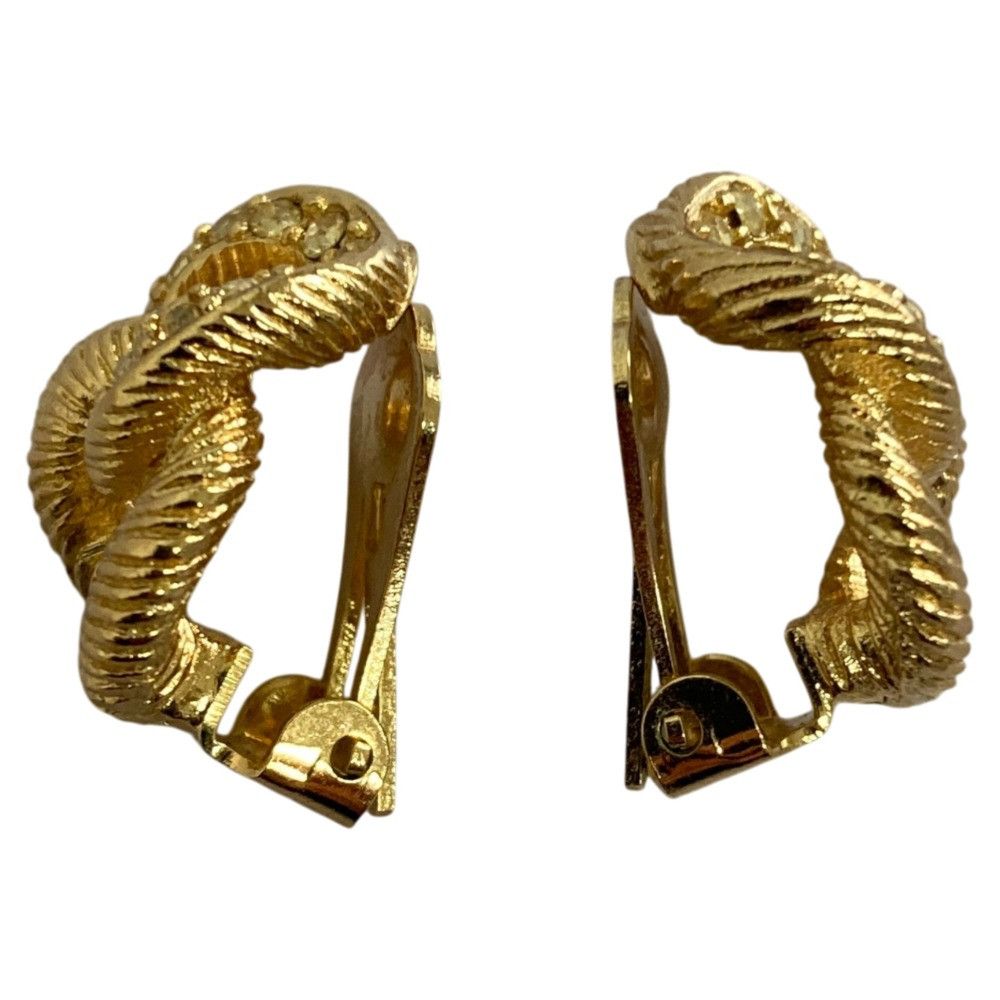 Dior Dior Christian Dior Vintage Chain Earrings Metal Earrings DUTY FREE for USA Size ONE SIZE - 2 Thumbnail