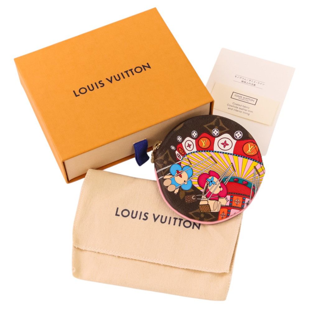 Louis Vuitton Louis Vuitton Louis Vuitton Monogram Vivienne Coin Case Textile Coin Case M69757 DUTY FREE for USA Size ONE SIZE - 10 Thumbnail