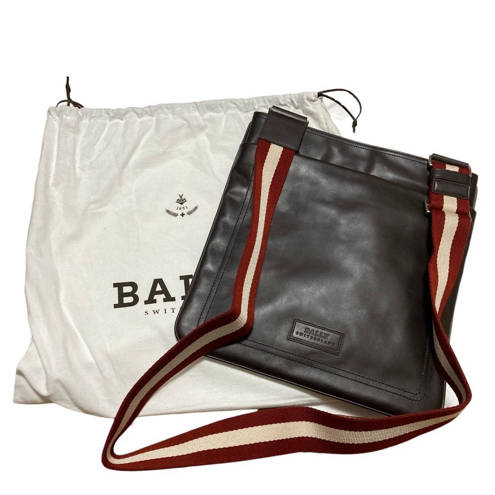 Bally Bally Bally Leather Messenger Bag Leather Shoulder Bag DUTY FREE for USA Size ONE SIZE - 10 Thumbnail