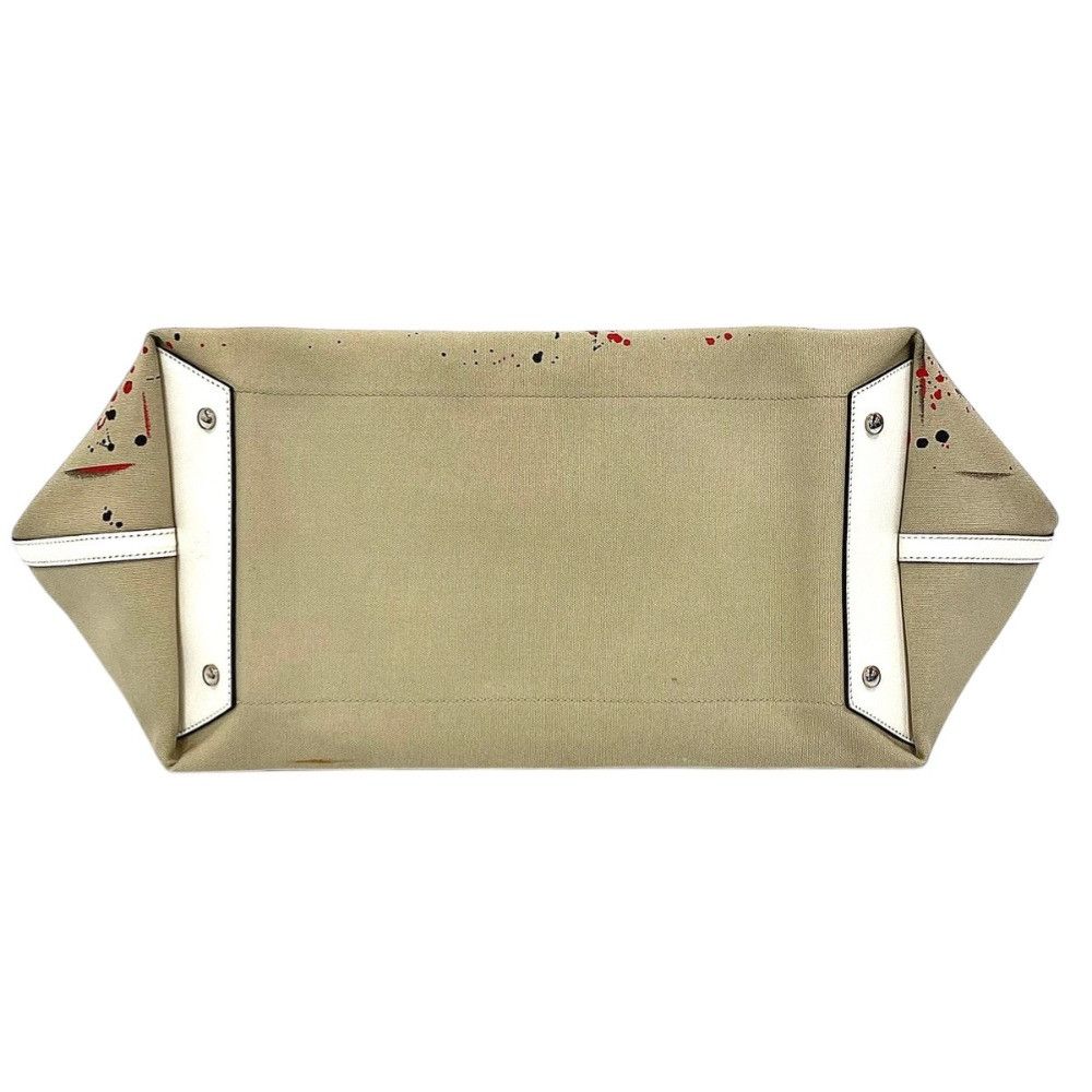 Christian Louboutin Christian Louboutin Christian Louboutin Frangibus Canvas Leather Tote Bag Textile Tote Bag 3215052 DUTY FREE for USA Size ONE SIZE - 5 Thumbnail