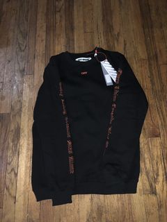 Off white clearance x vlone crewneck