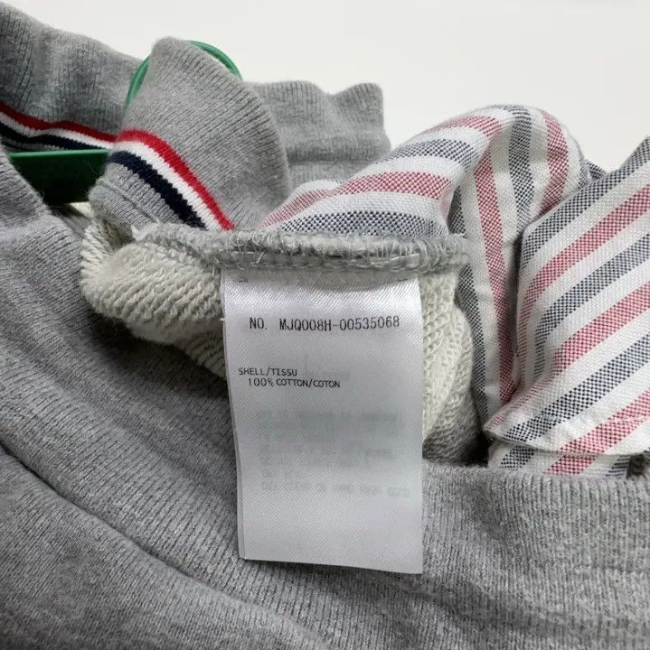 Thom Browne Thom Browne Classic Grey Striped Sweatpants Size US 31 - 4 Thumbnail