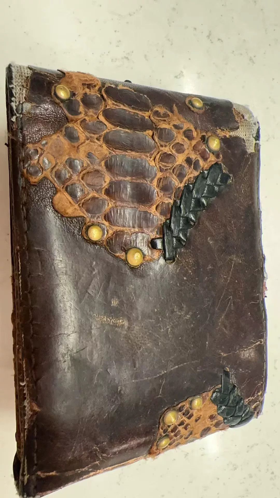 KMRii kmrii visual series snake leather wallet Size ONE SIZE - 3 Thumbnail