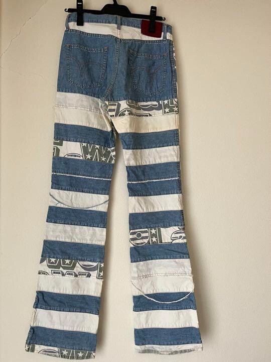 Hysteric Glamour Vintage 90s Flared Jeans Y2K Style Size US 31 - 2 Thumbnail