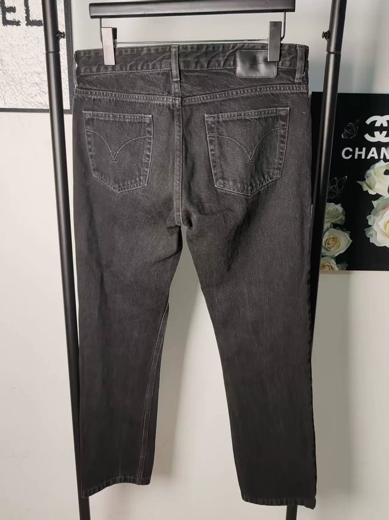 LVC Louis Vuitton Vintage Logo Embroidered Pants Size US 31 - 2 Thumbnail