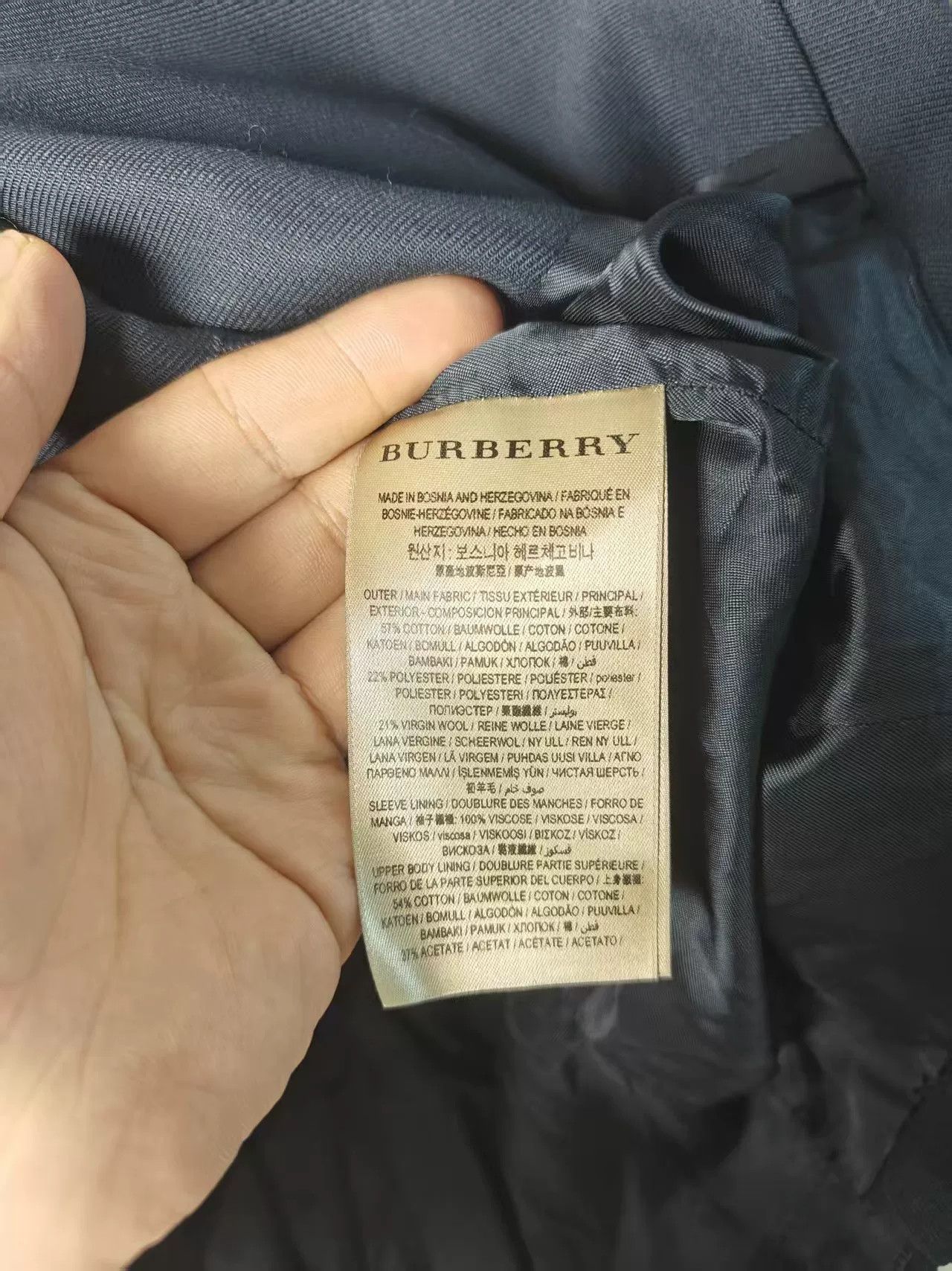 Burberry Burberry Wool Coat for Sale Size US M / EU 48-50 / 2 - 4 Thumbnail