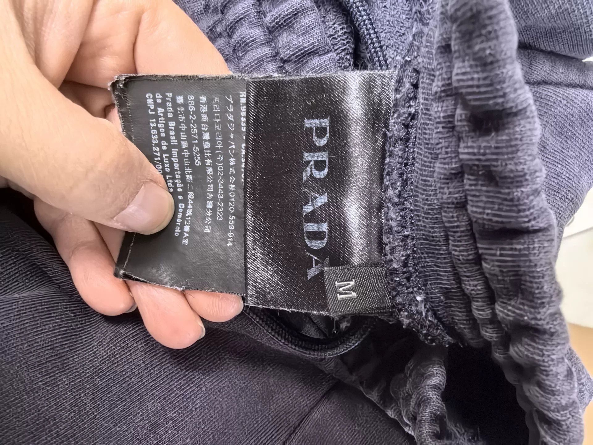 Prada Prada Logo Tape Long Pants Size US 31 - 4 Thumbnail