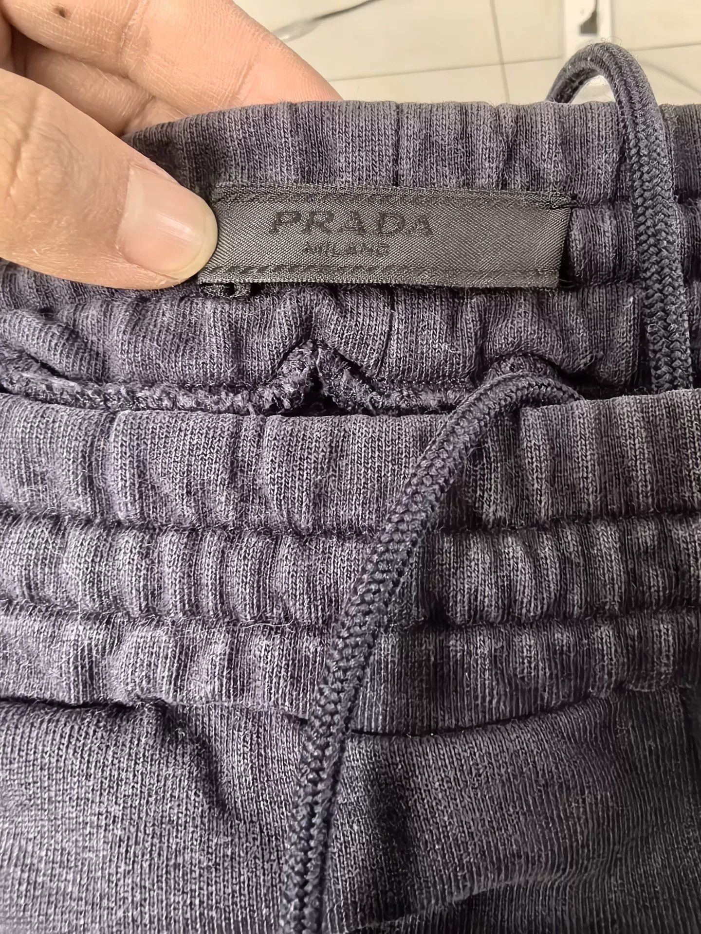 Prada Prada Logo Tape Long Pants Size US 31 - 3 Thumbnail