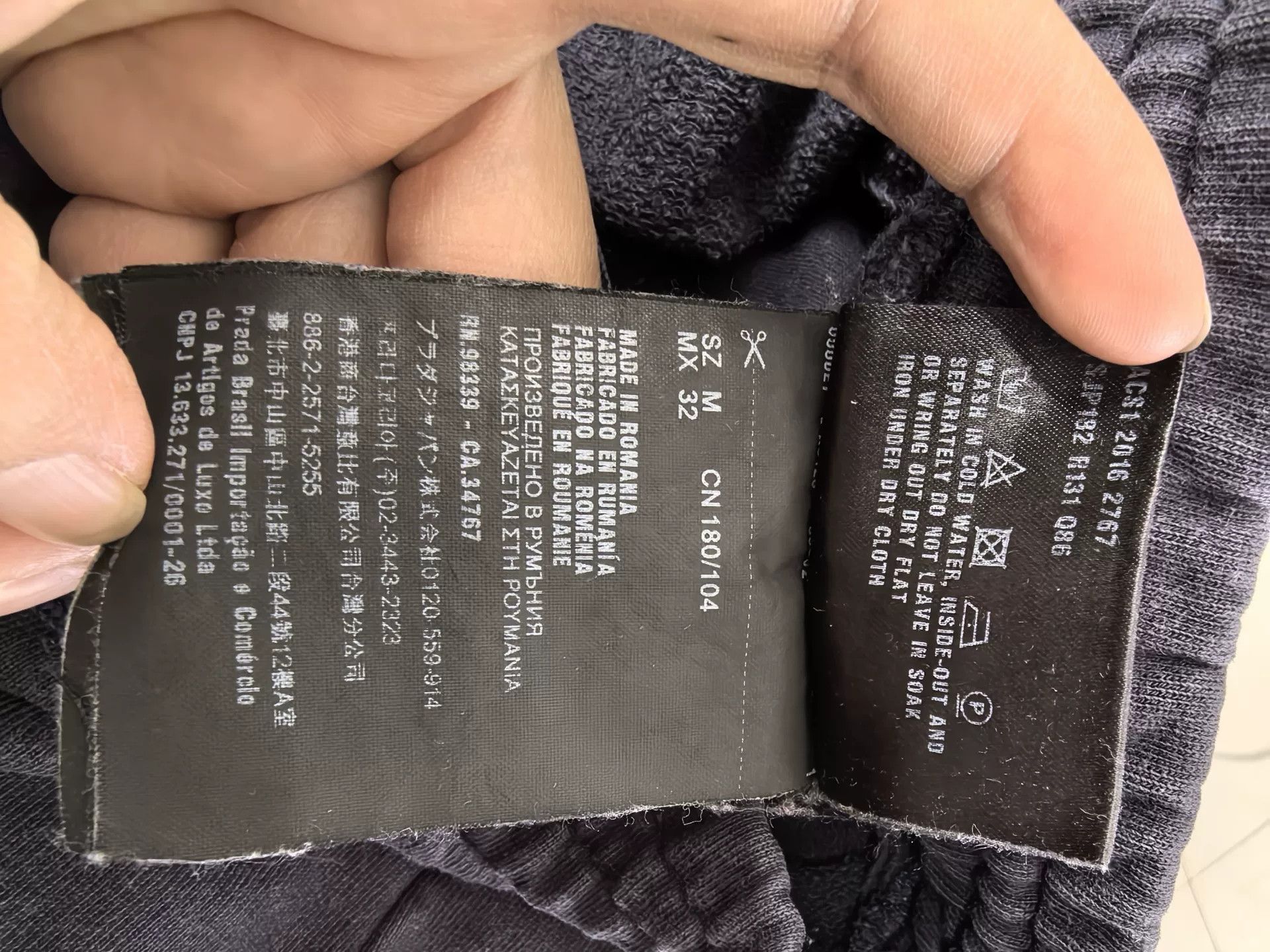 Prada Prada Logo Tape Long Pants Size US 31 - 5 Thumbnail