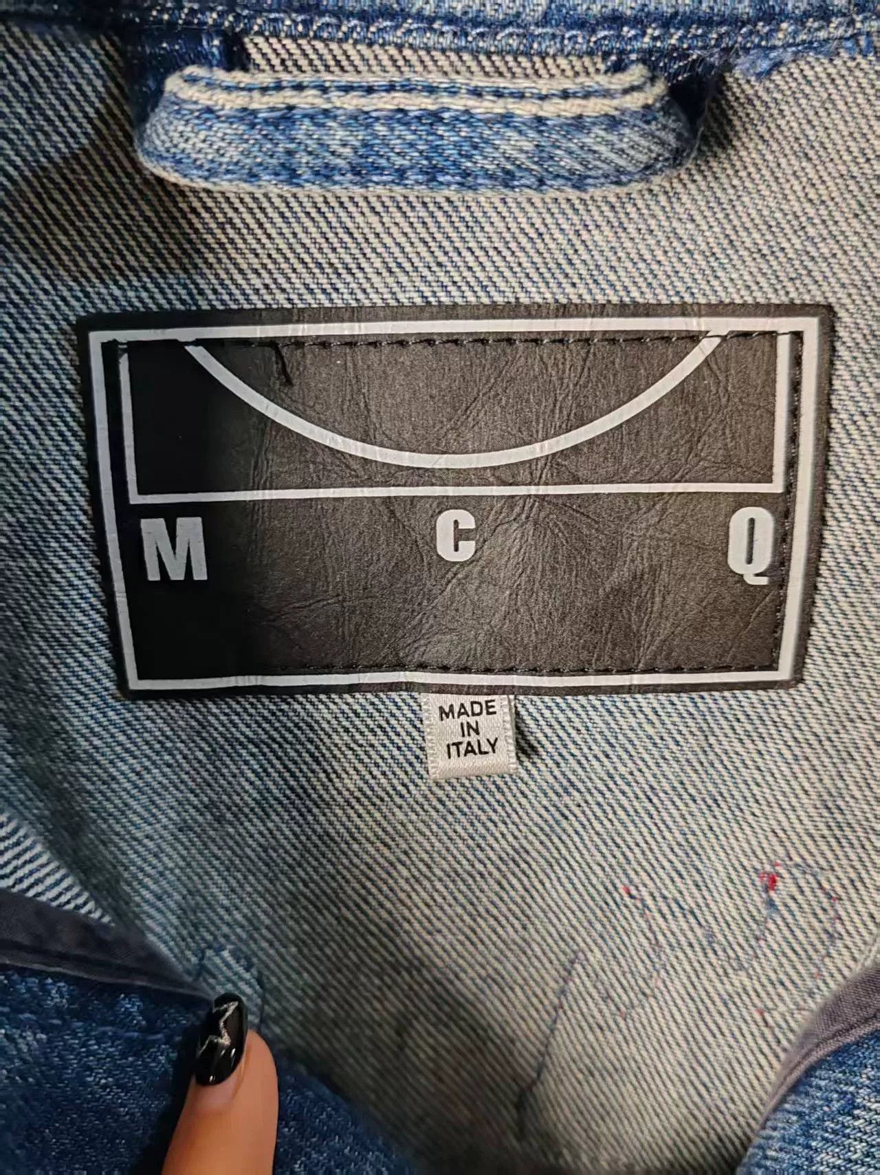 Alexander McQueen Alexander McQueen Logo Denim Jacket Size US M / EU 48-50 / 2 - 3 Thumbnail