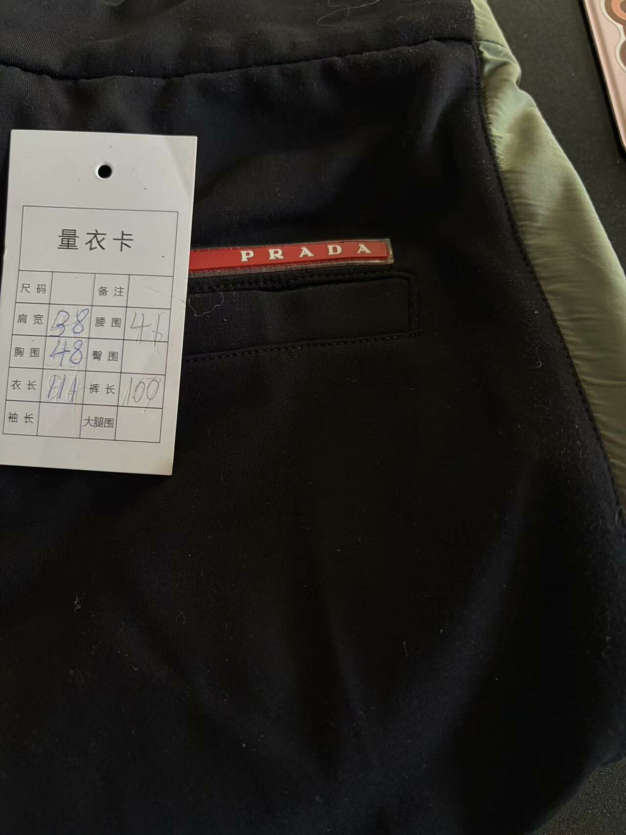 Prada Authentic Prada Long Pants with Logo Size US 31 - 4 Thumbnail