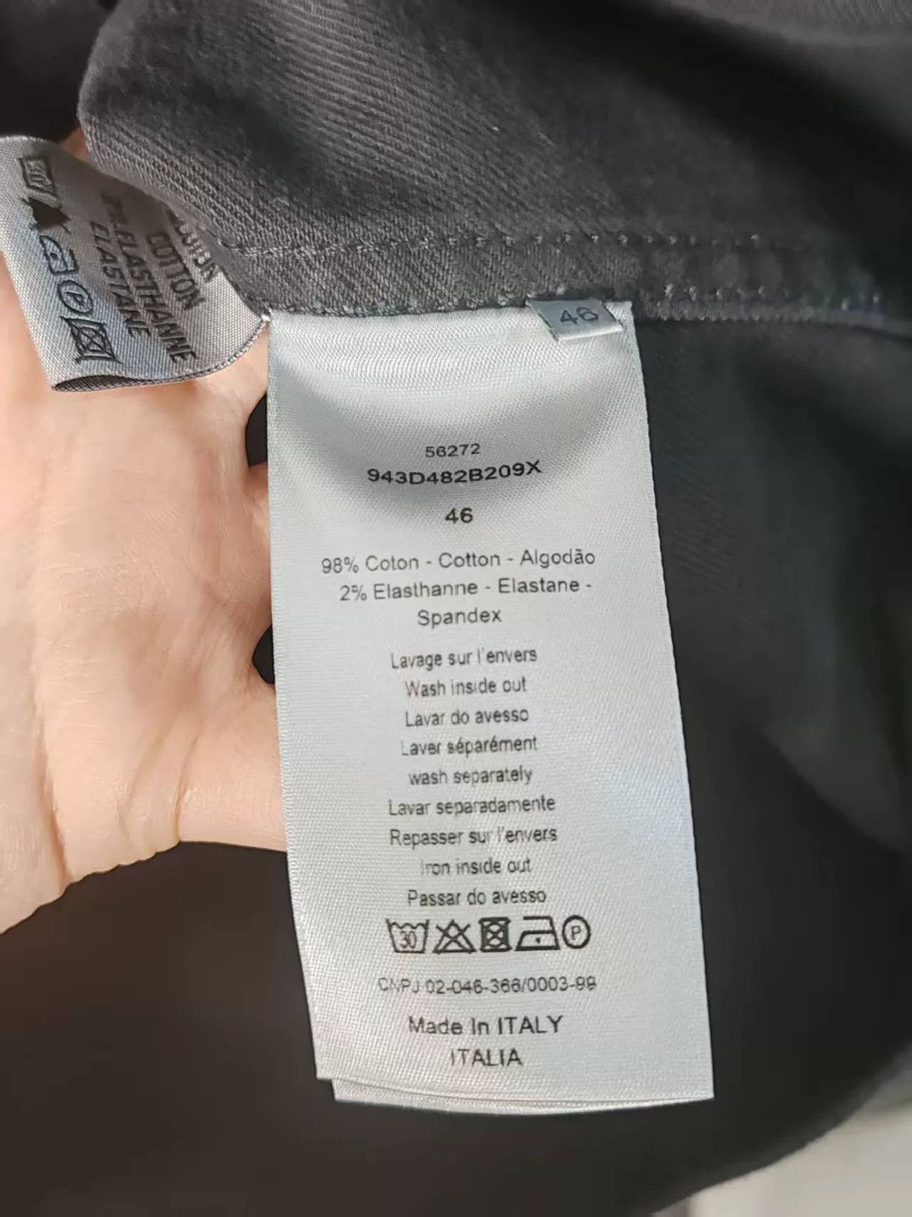 Dior Authentic Dior Denim Jacket in Excellent Condition Size US M / EU 48-50 / 2 - 4 Thumbnail