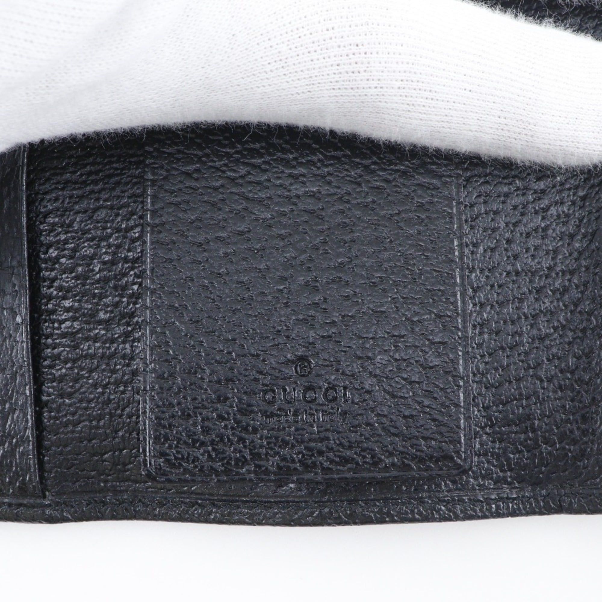 Gucci Gucci 6-Key Case 04564R F40IR GG Canvas Black Snap Button 6 Hooks Unisex Size ONE SIZE - 11 Thumbnail