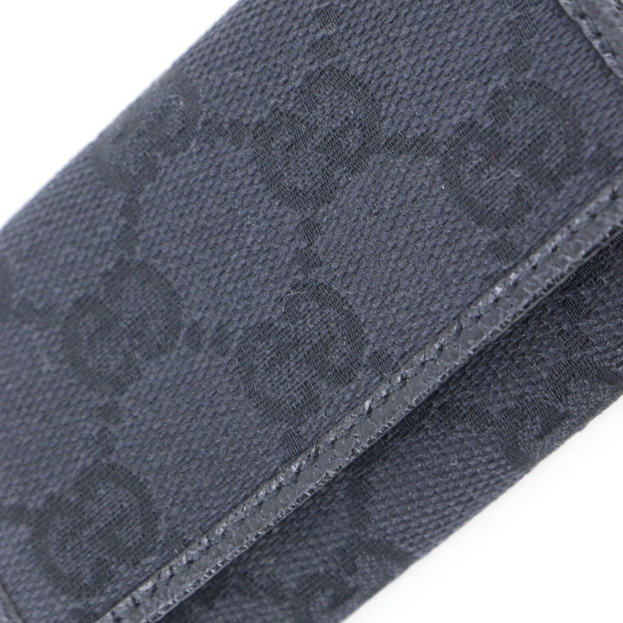 Gucci Gucci 6-Key Case 04564R F40IR GG Canvas Black Snap Button 6 Hooks Unisex Size ONE SIZE - 15 Thumbnail