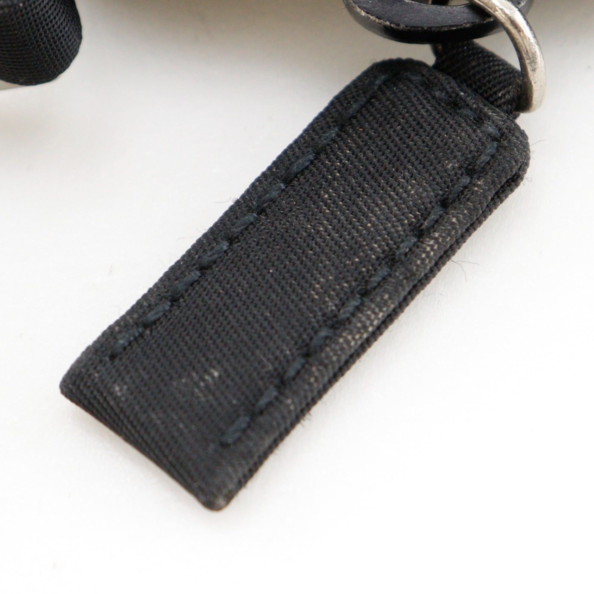 Prada Prada accessory pouch, handbag, nylon, black, zipper, women's. Size ONE SIZE - 8 Thumbnail