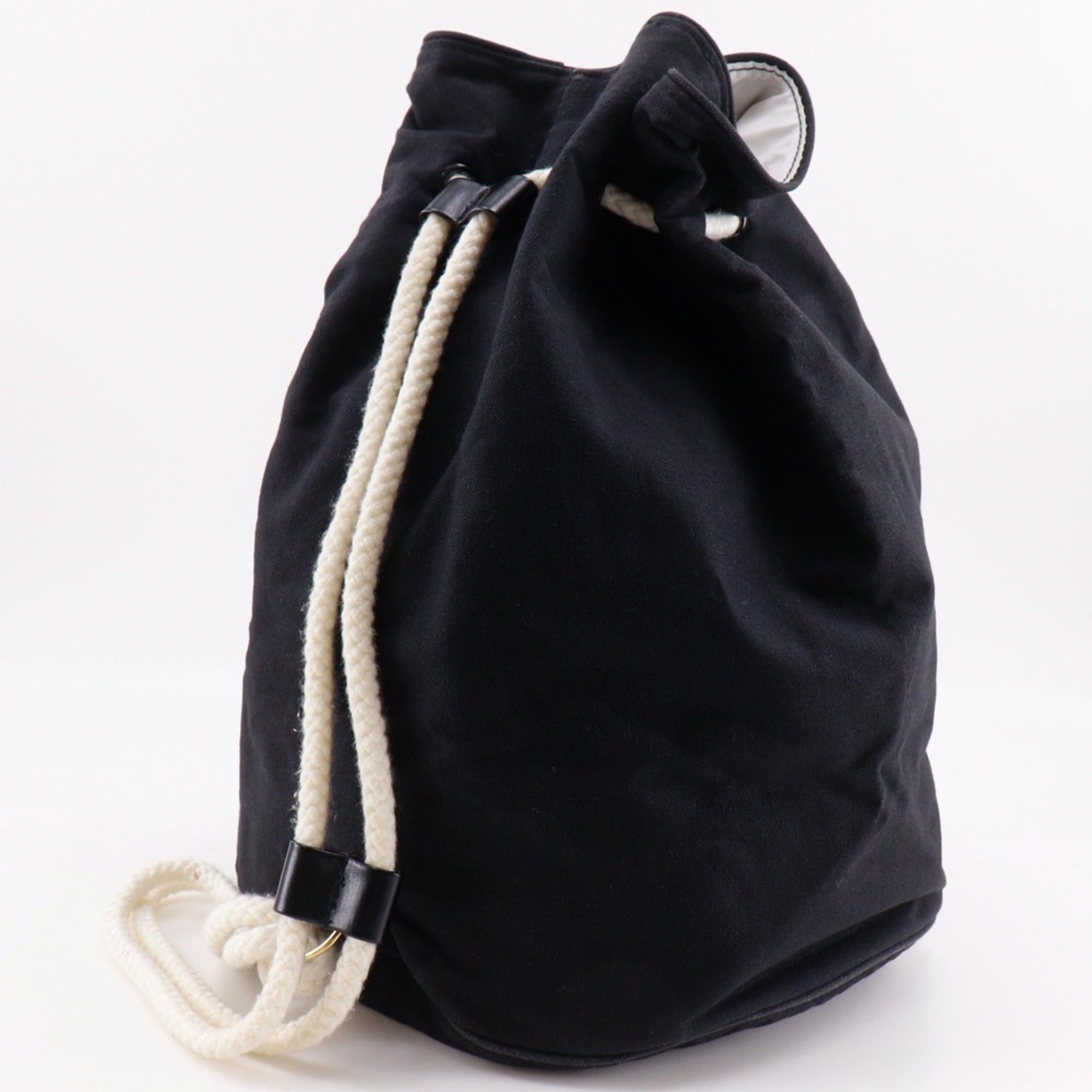Chanel Chanel Pool Bag Shoulder Canvas Black Women's bag Size ONE SIZE - 3 Thumbnail