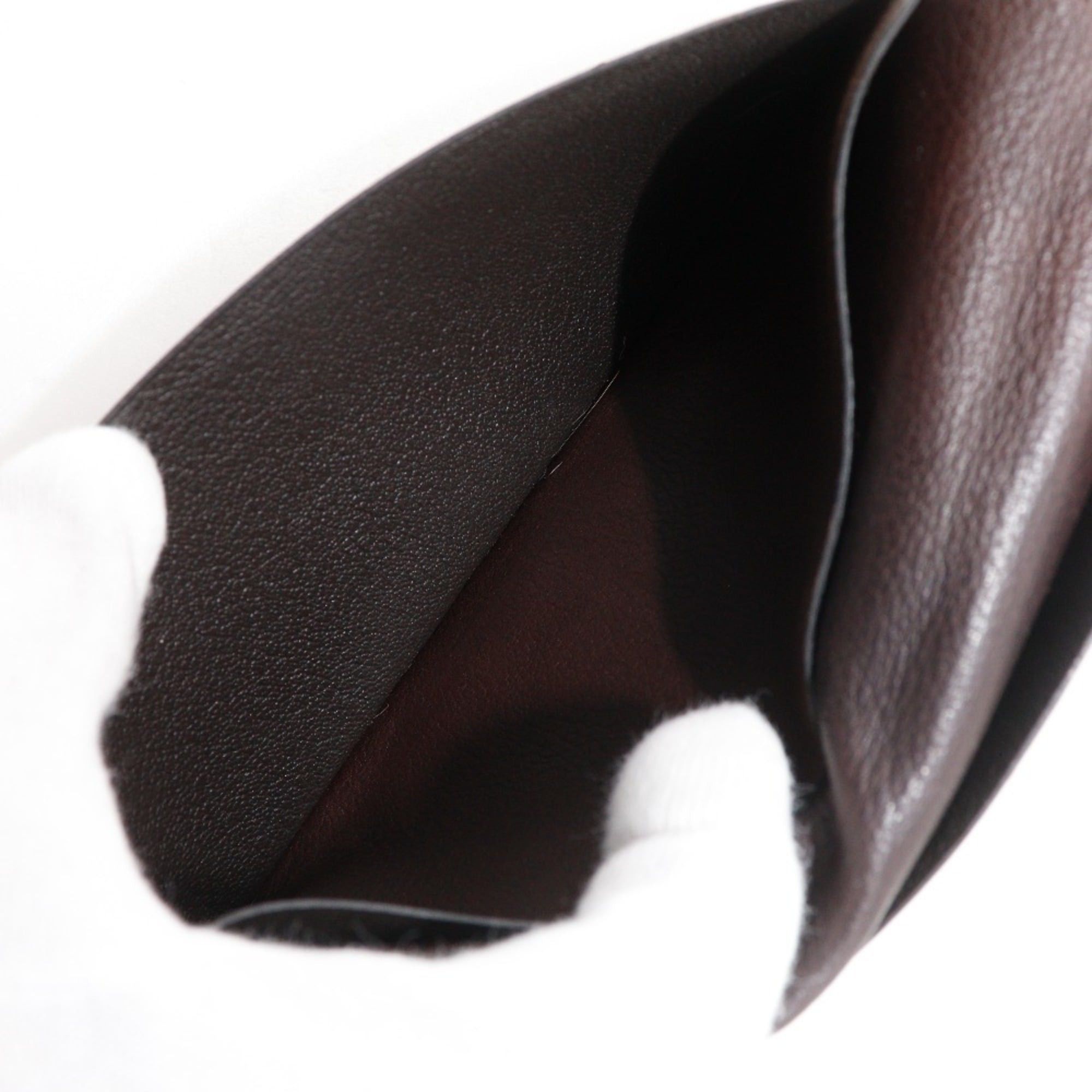 Hermes Hermes MC2 Fleming Billfold, Leather, Brown, Open, Unisex Size ONE SIZE - 10 Thumbnail