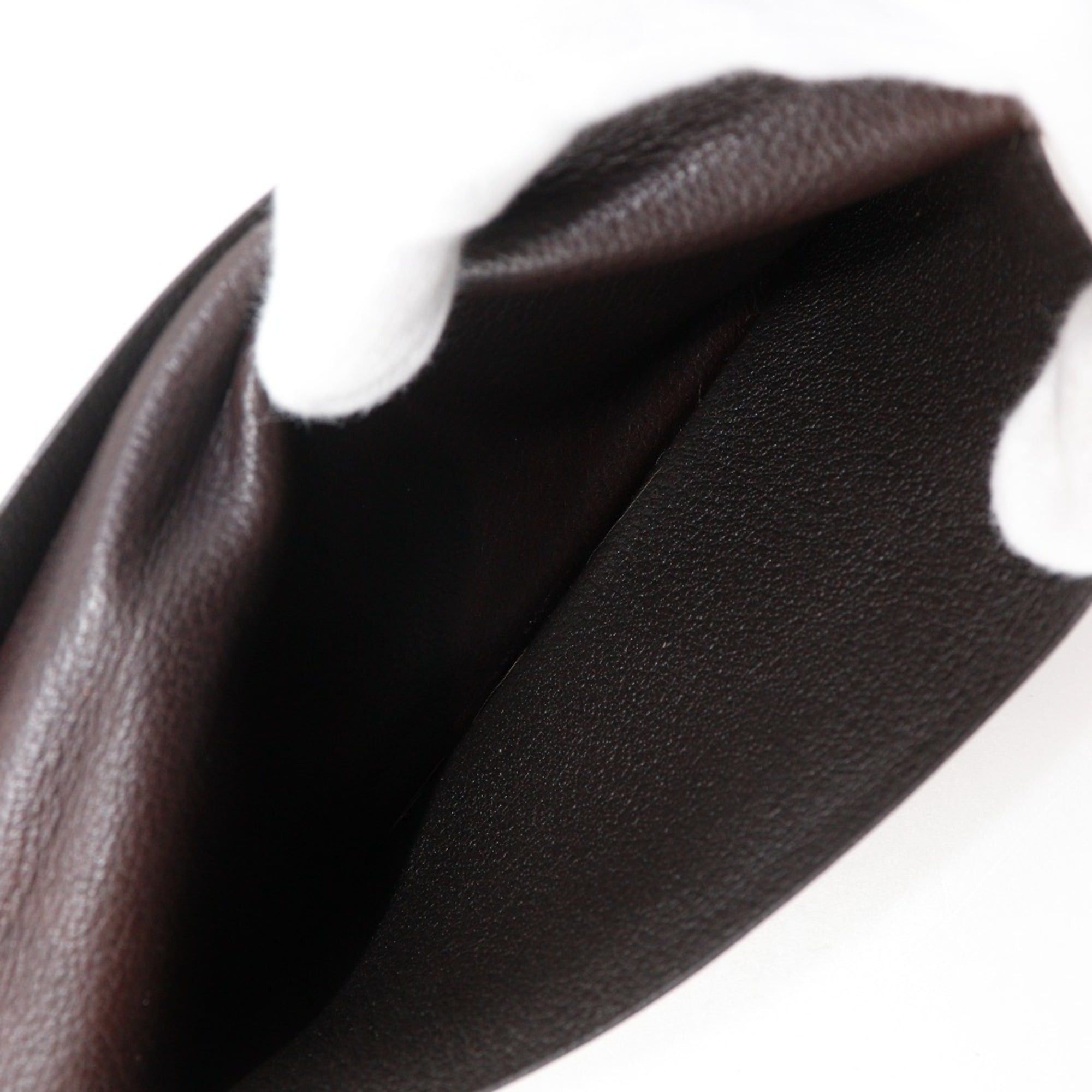 Hermes Hermes MC2 Fleming Billfold, Leather, Brown, Open, Unisex Size ONE SIZE - 7 Thumbnail