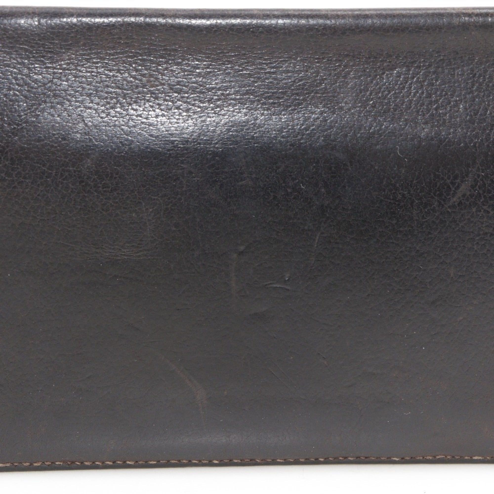 Hermes Hermes MC2 Fleming Billfold, Leather, Brown, Open, Unisex Size ONE SIZE - 20 Thumbnail